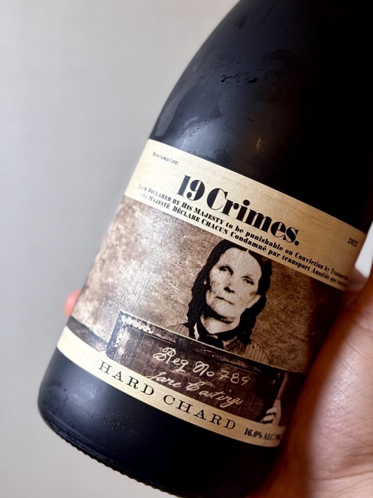 19 Crimes, Hard Chardonnay 19 크라임스, 하드 샤도네이 2022