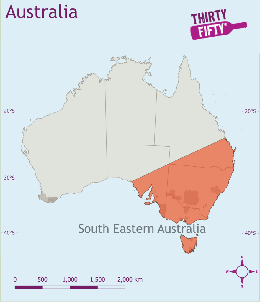 south Eastern Australia