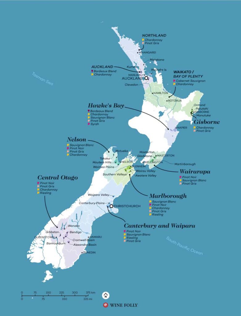 newzealand wine region