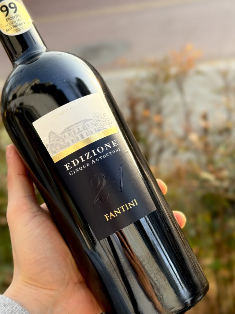 Edizione Cinque Autoctoni 21 Fantini 에디찌오네 친퀘 아우토토니 판티니 2019