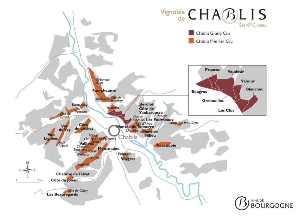 샤블리 와인 산지 Chablis Wine Region