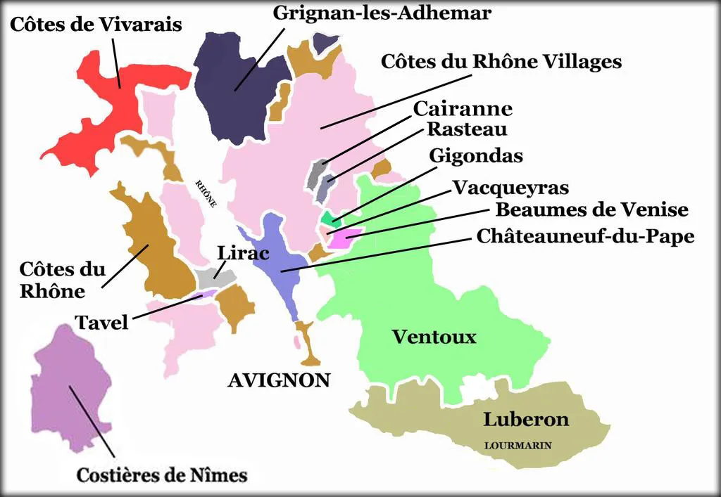 Southern Rhône Region 남부 론 산지