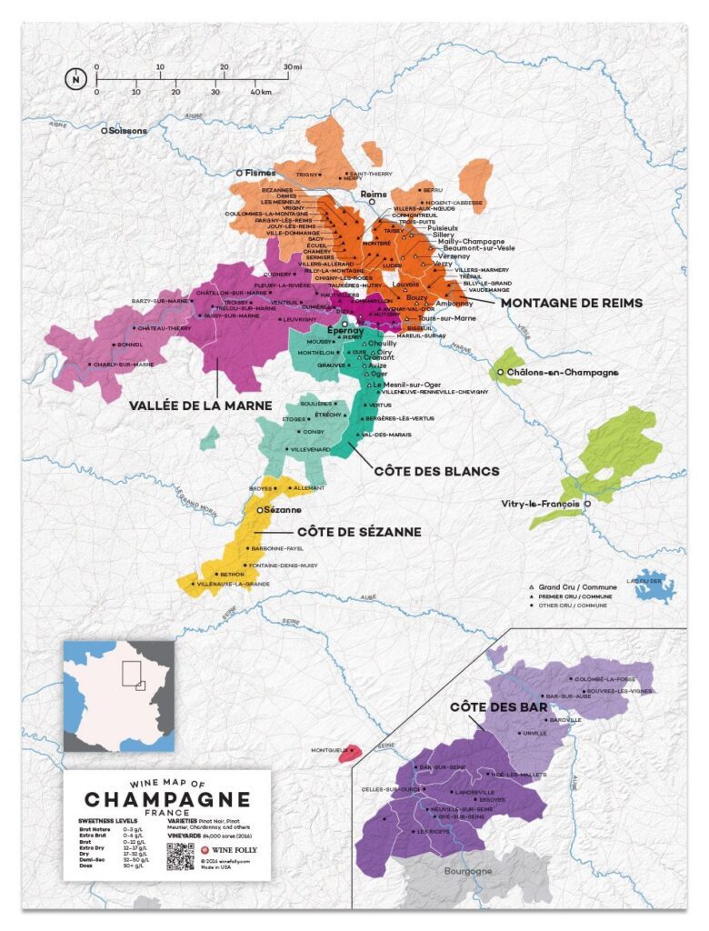 France-Champagne-wine-map 프랑스 샹파뉴 와인 지도